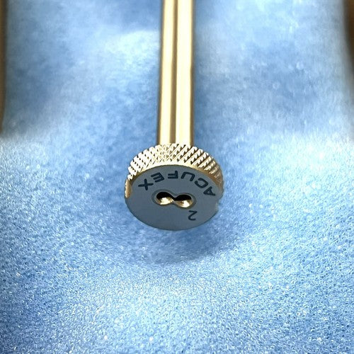 ACUFEX REF 012602 Double Lumen Cannula, Left Curved Up