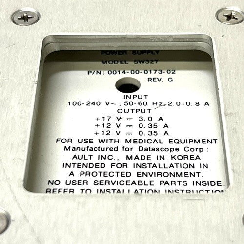 Ault Inc. P/N 0014-00-0173-02 Power Supply Model SW327 For Passport