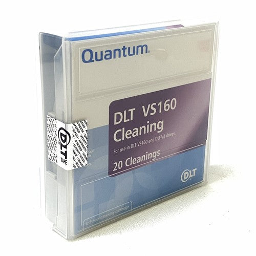 Quantum DLT-VS160 Cleaning Tape 0.5 Inch Cleaning Cartridge 20 Cleanings