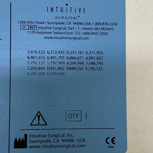 Intuitive Surgical Da Vinci REF 420184 8mm Permanent Cautery Spatula