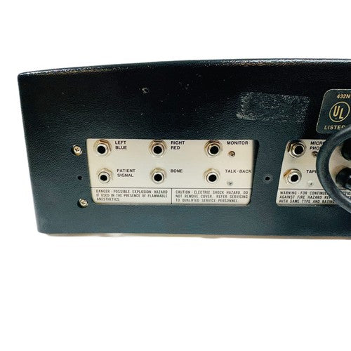 Beltone Electronics Ref 112 Audiometer For Parts/ Not Working
