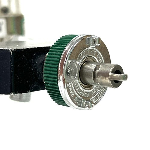 Medstar Dual O2 Flowmeter, Model 1687, w/ Y Block Assembly