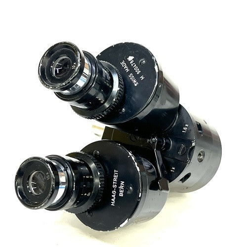 HAAG-STREIT Model 90047845, 10x Optics Head Attachment For Slit Lamp