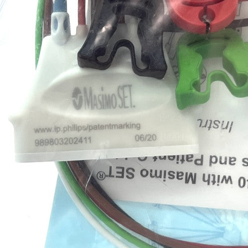 Philips REF 989803202411, ECG 5L Grabber AAMI, Tele Cable
