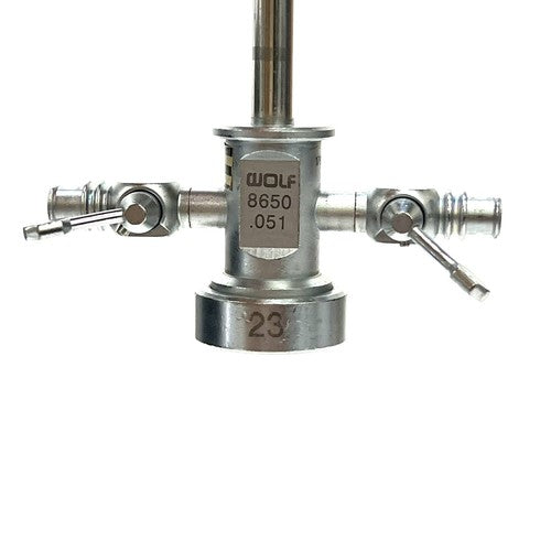 R Wolf 8650.051, Dual Valve 23Fr. Laparoscopic Sheath with Visual Obturator
