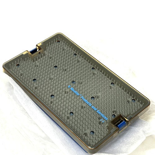 V. Mueller REF SU2990-060 Microsurgical Instrument Tray Base, Lid & Mat