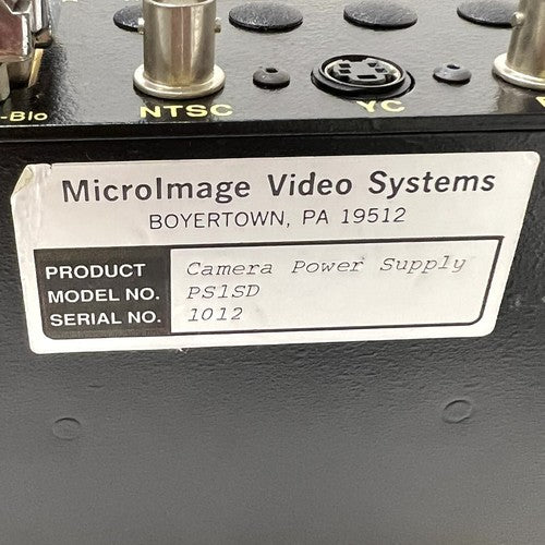 Microimage Model PS1SD Video System Camera Power Supply With Camera Cable