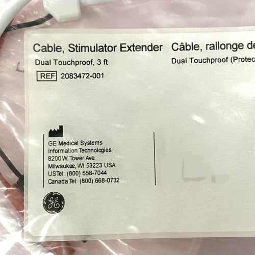 GE 2004965-001 Pacing Enable RF Filter Box w/ 2083472-001 Cable Simulator Extnd