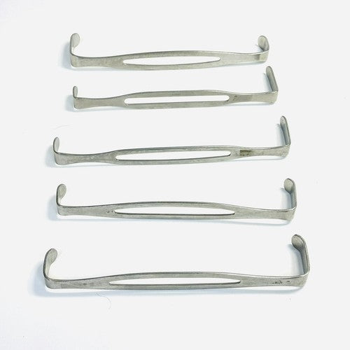 AESCULAP / Konig & others Parker-Langenbeck Retractor Double Ended ( Lot Of 11)