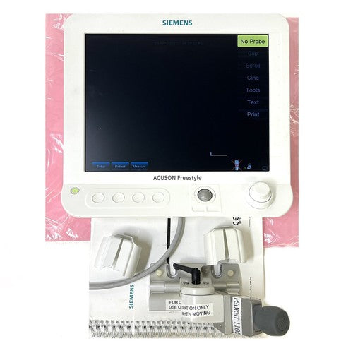 Siemens Acuson Model 11002300, Freestyle Wireless Ultrasound System, No Probe