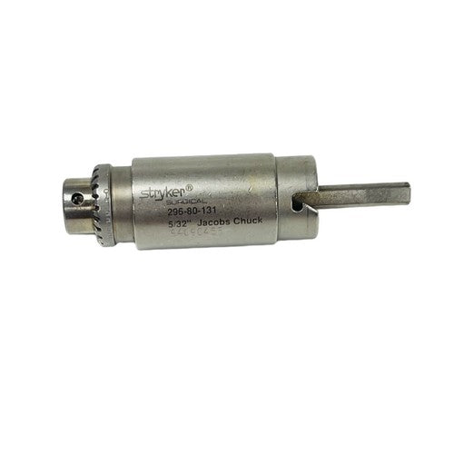 The Stryker 296-80-131 Jacob's Chuck 5/32" surgical hand piece attachment