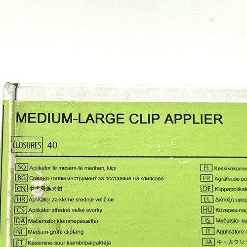Intuitive Surgical 428053 Da Vinci Medium-Large Clip Applier, 5mm Single Site