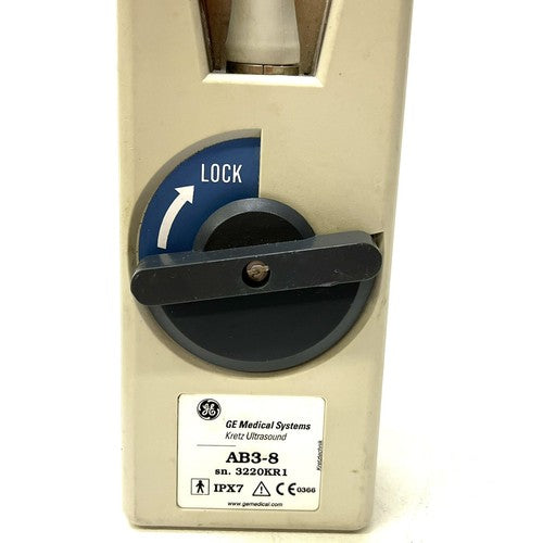GE REF AB3-8 Kretz Ultrasound Transducer ( For Parts )