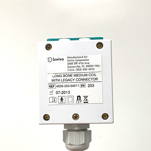 Invivo REF 4535-303-54511, Long Bone Medium Coil with Legacy Connector