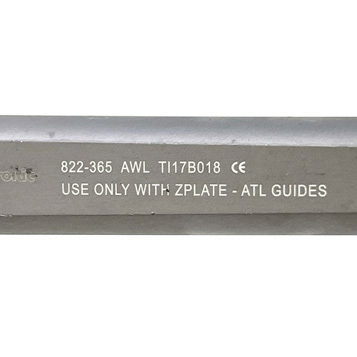 Medtronic Sofamor Danek 822-365, ATL Straight Awl For Zplate Guides