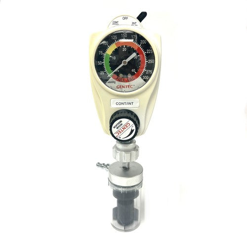 Gentec Model: 881VR-300-OH-TH, Intermittent Vaccum Regulator, 0-300 mmHg