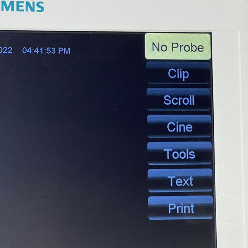 Siemens Acuson Model 11002300, Freestyle Wireless Ultrasound System, No Probe