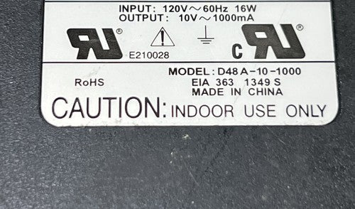 AIV P/N ACMF2L Model D48A-10-1000 Power Supply
