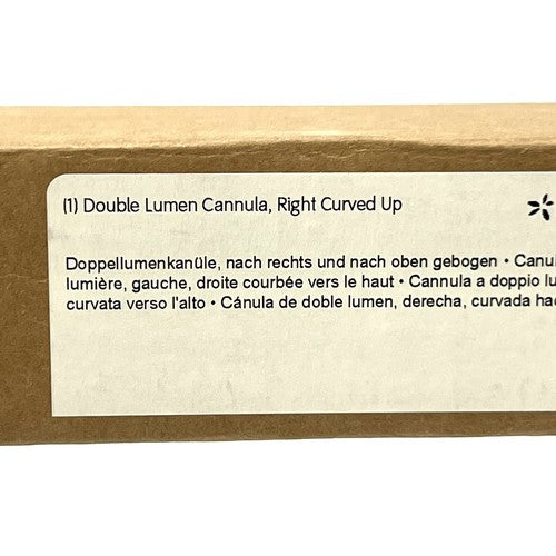 ACUFEX REF 012601, Double Lumen Cannula, Right Curved Up