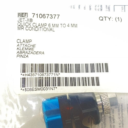 Smith and Nephew 71067377 Jetx Quick Clamp 6mm To 4mm