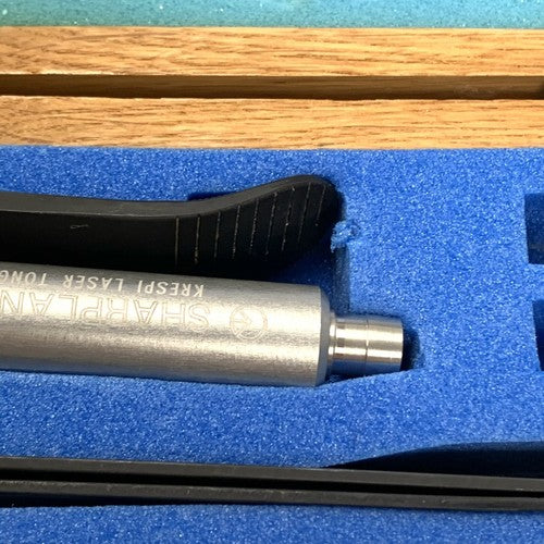 Sharplan REF 15205, Laser Tongue Depressor w/ Smoke Evacuation Channel