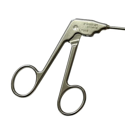 ACUFEX REF 010814, Scissors, Rotary 20° Hooked Left, Loop Handle