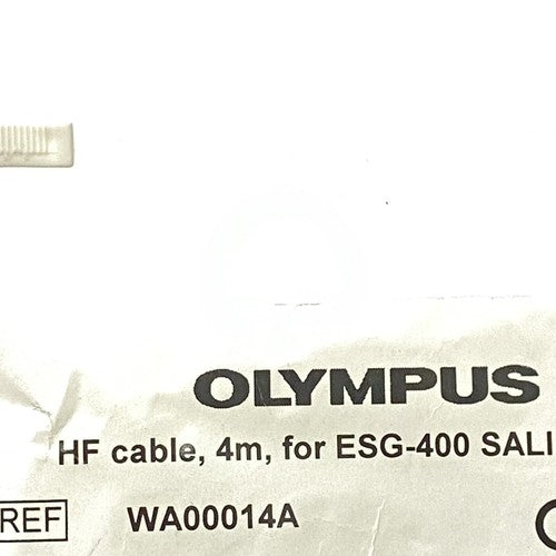 Olympus WA00014A Bipolar HF Cable, 4m, for ESG-400 Saline Mode
