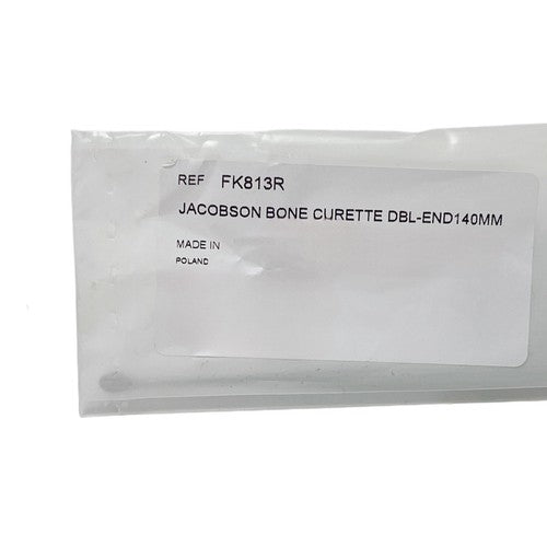 Aesculap REF FK813R JACOBSON BONE CURETTE Double END 140mm