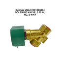 Getinge USA REF 61301603374 SOLENOID VALVE, 0.75 IN, NC, 2 WAY