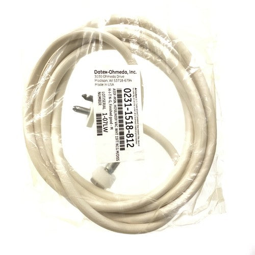 DATEX OHMEDA 0231-1518-812 ASSY-MSN, Hose/Assy VAC WHY 15FT NCG M/DISS H-I-T N-G