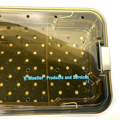 V. Mueller REF SU2995-030 Endoscopic Tray with 2 Pin Sets 22 x 8.25 x 2.5