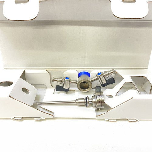 Olympus WA70993A Short Trocar Tube w/ 2 Rotatable Stopcocks