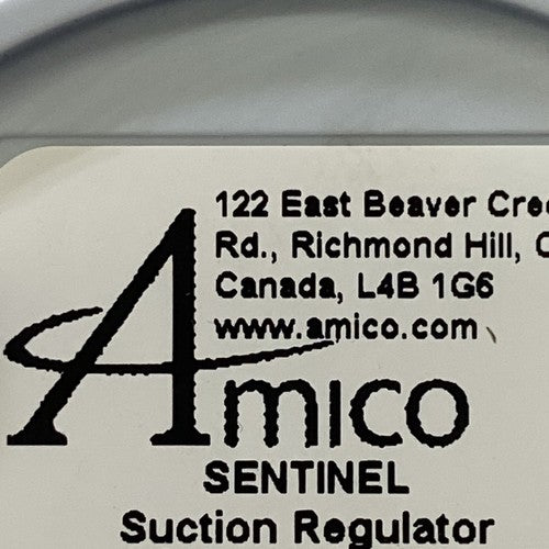 Amico Sentinel Model SSA-NI Vacuum Suction Regulator 0-100 mmHg
