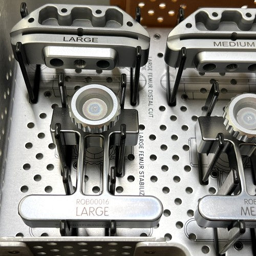 Smith & Nephew ROB00027 NAVIO Surgical System Total Knee 13 Instruments