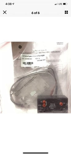 GE 2004965-001 Pacing Enable RF Filter Box w/ 2083472-001 Cable Simulator Extnd