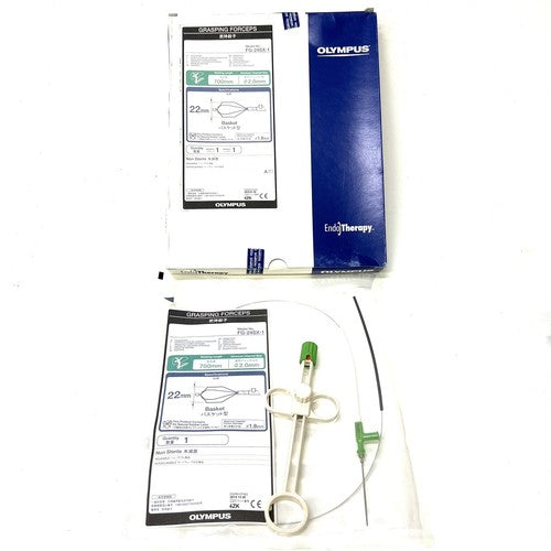 Olympus FG-24SX-1 Basket Grasping Forceps Length 700mm Size 2.0mm w/ FG Handle