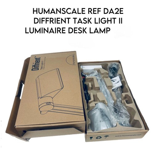 HUMANSCALE REF DA2E DIFFRIENT TASK LIGHT II LUMINAIRE DESK LAMP