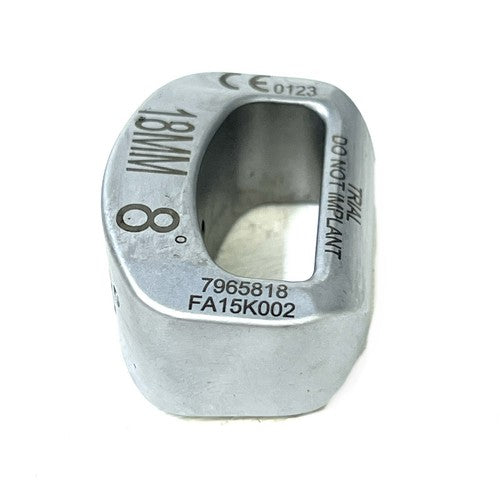Medtronic Sofamor Danek 7965818, 18mm 8 Degree Trial