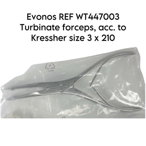 Olympus Evonos REF WT447003 Turbinate forceps, acc. to Kressher size 3 x 210