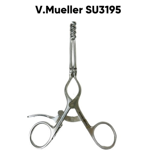 V. Mueller Ref SU3195 Beckman Retractor - Hinged Arms 3 X 4 Sharp Prongs