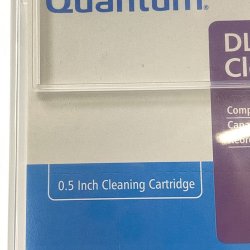 Quantum DLT-VS160 Cleaning Tape 0.5 Inch Cleaning Cartridge 20 Cleanings