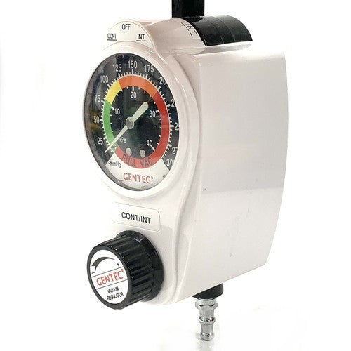 Gentec Model 881VR-300-PB-D, Intermittent Vaccum Regulator, 0-300 mmHg