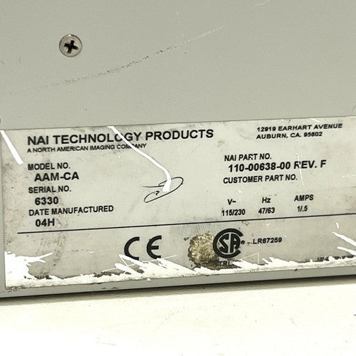 NAI Technology Model AAM-CA The Dicom Box CA - Video To Dicom