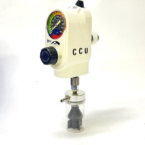 Ohio Medical Suction Regulator Unit Model 1251, 0-200mmHg