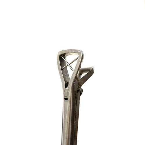 Miltex 20-928,  MELTZER Adenoid Punch, 5" shaft, Triangular jaws, basket, size 2