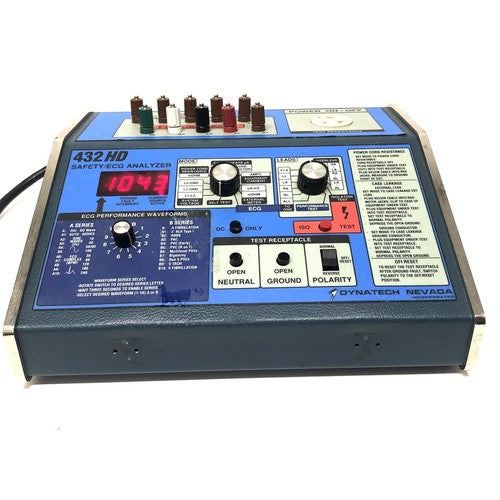 DYNATECH NEVADA 432HD SAFETY / ECG ANALIZER