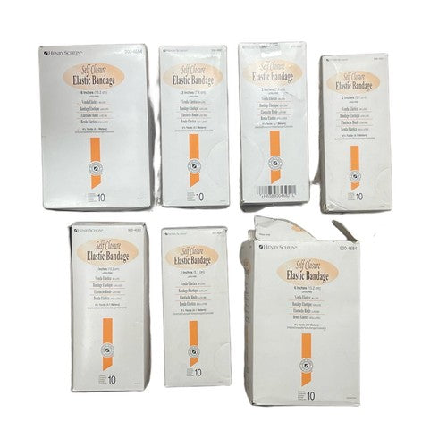 Henry Schein Self closure Elastic Bandages Lot
