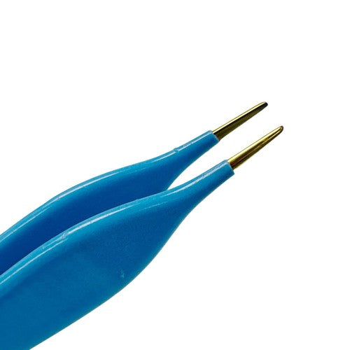 Olsen REF 90-2000 Midas Touch Adson Bipolar Forceps 5’’ In 1.0mm Tip, Insulated