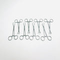Surgical Backhaus Towel Forceps 5 1/4" Long Stainless Steel Lot of 8 Instrument