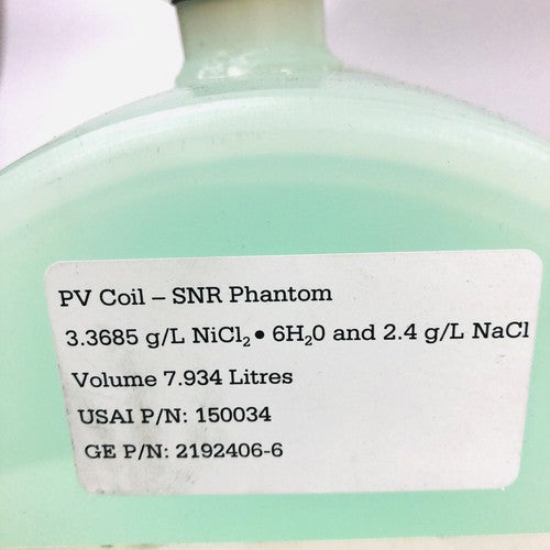 GE PV Coil-SNR Phantom GE Part No 2192406-6 USAI Part No-150034